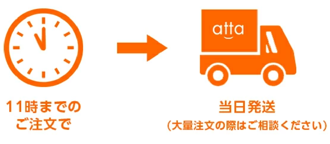 当日発送サービス