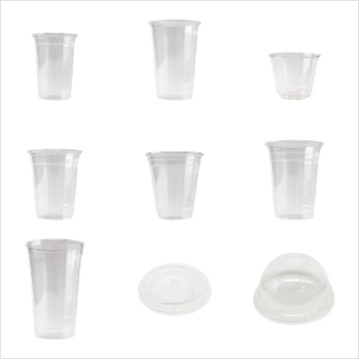 小ロット対応プラスチックカップ・フタ