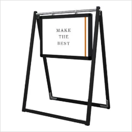 ブラックスイングサインアクリルカバータイプ