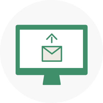 ご注文フォームから、入れたい内容やロゴデータをお送りください。attaにてイメージを作成いたします。