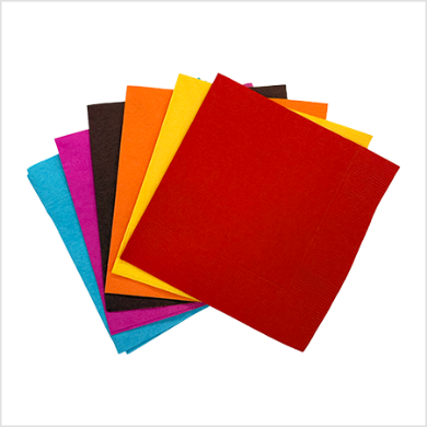 カラー紙ナプキン