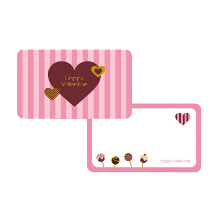 バレンタイン　メッセージカード