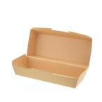 未晒ホットドッグボックス　M 400個　ノンフッ素ネオクラフト　※沖縄・離島 送料別途