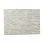 ブランナーマット中 300x220mm シルバー&ホワイトストライプ ランチョン&テーブルマット PM-407