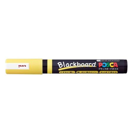 ブラックボードポスカ 中字 黄色 三菱鉛筆 PCE-200-5M 1P.2