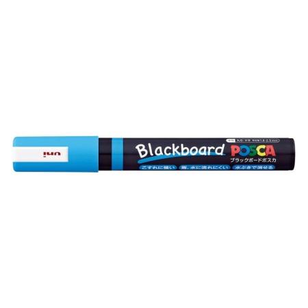 ブラックボードポスカ 中字 水色 三菱鉛筆 PCE-200-5M 1P.8