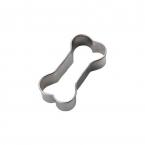 ステンレスクッキー抜型　ドックボーン 小　V-1481