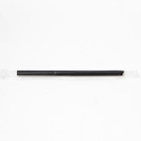 たぴおか straw-34｜タピオカ蓋突き刺し用 10×190mm 片先斜ストレート