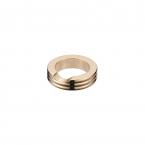 18-8 リングレストライン3金メッキ ゴールド箸置き　φ32×H8mm 004906 トーダイ(Todai)