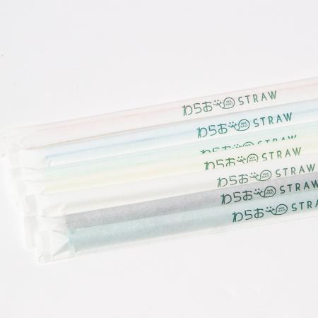 ジュース用(輸入)　6×210mm フレックス　紙梱包 10,000本　※北海道・沖縄・離島 送料別途