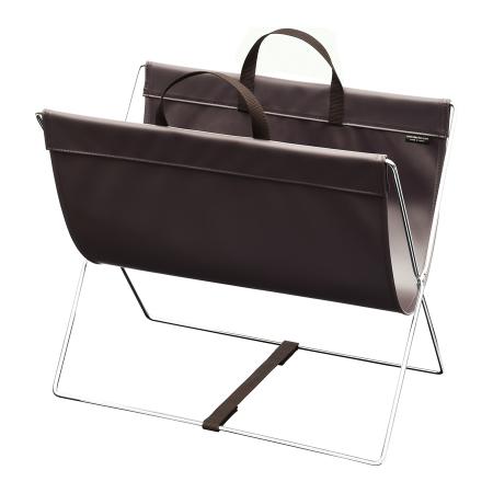 セルフワゴン　ブラウン　レザー調PVC　R-357-NEW　4990630357093　サキ(SAKI COLLECTION)