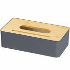 SALUS(セイラス)　ウッディティッシュケース グレー 4521540258769　アメニティ用品・サニタリー用品　11302201