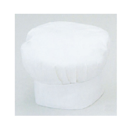 コック帽子　高さ32cm・カツラギ・綿100%　TH6130-0 東京白衣