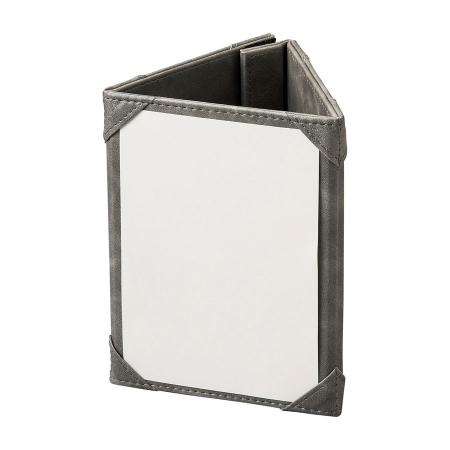 NS-333｜折りたたみ式三角メニュー(A6・三面) △125×H161mm NS-333