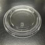 プラスチックカップ用フタ　平フタ ストロー穴なし　96mm口径 2,000個 (PET製)　※北海道・沖縄・離島 送料別途 ※個人宅配送不可 (東名化学)