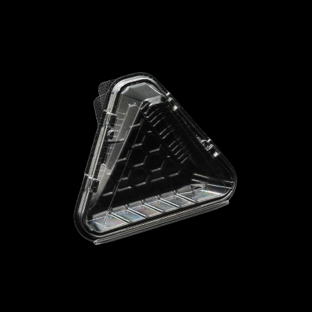 おにぎり用嵌合フードパック　1個用　1,500個　デンカポリマー　※北海道・沖縄・離島 送料別途