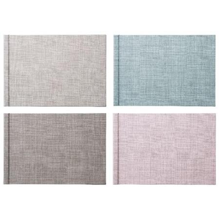 洋風メニューブック　A4横・4ページ スライドタイプ SB-706 スライドメニュー えいむ(Aim)