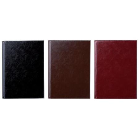 洋風メニューブック　A4・4ページ ピンホールタイプ CLB-841 マイクロファイバーエナメルタイプ 内蔵型ピンホールメニュー えいむ(Aim)