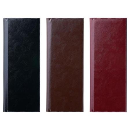 洋風メニューブック　A4 1/2・4ページ ピンホールタイプ CLB-844 マイクロファイバーエナメルタイプ 内蔵型ピンホールメニュー えいむ(Aim)