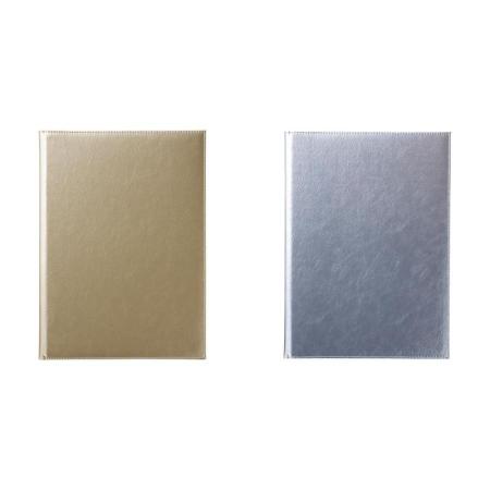 洋風メニューブック　A4・4ページ ピンホールタイプ CLB-851 マイクロファイバーGSタイプ 内蔵型ピンホールメニュー えいむ(Aim)