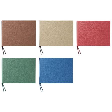 和風メニューブック　A5横・4ページ 紐タイプ 舞-518 もみ和紙ストラップメニュー えいむ(Aim)