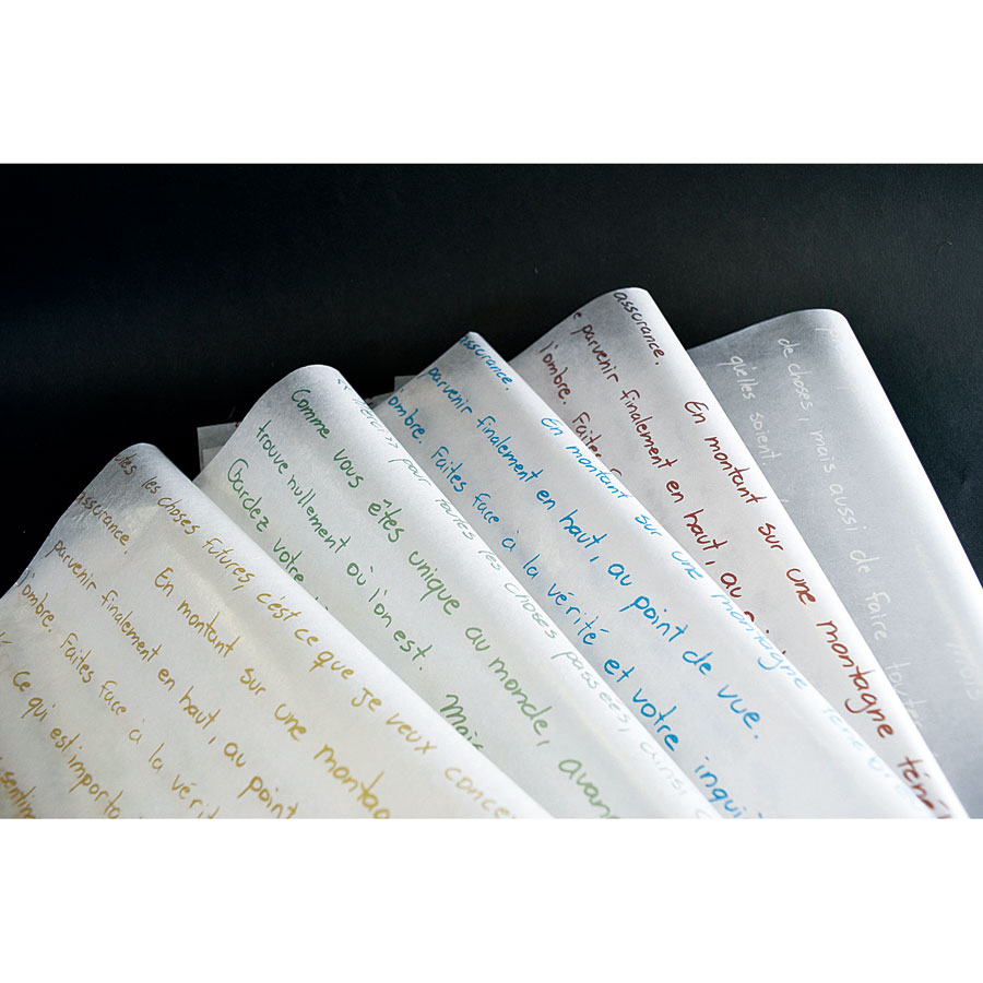 36500163｜グラシンシート 254x381mm フランセ(ショコラ) 500枚入り 36500163｜飲食店用品・印刷通販のatta(アッタ)