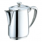 YUKIWA ユキワ　B渕ロイヤルコーヒーポット ショートスパウト 7人用(1000cc) 03025607 COFFEE POT/ROYAL SHORT SPOUT/OVAL