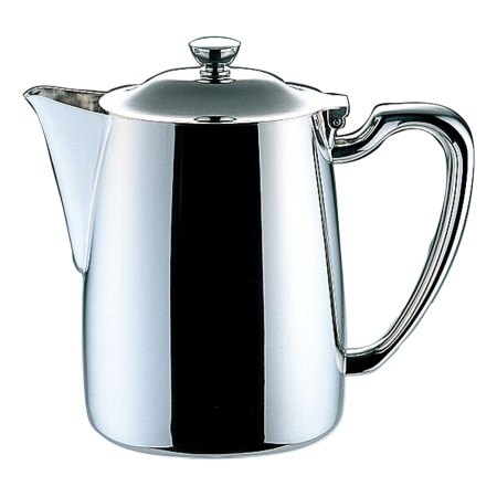 YUKIWA ユキワ　ロイヤルコーヒーポット ショートスパウト 7人用(1000cc) 03020607 COFFEE POT/ROYAL SHORT SPOUT/OVAL