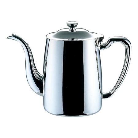 YUKIWA ユキワ　ロイヤルコーヒーポット グースネック 10人用(1500cc) 03020210 COFFEE POT/ROYAL GOOSE NECK/OVAL