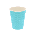 エンボス紙コップ　260ml(9オンス) 1,000個　モデレカップ ターコイズ　※沖縄・離島 送料別途
