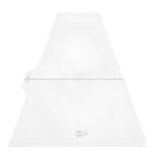 サンドイッチ袋　横開き　85 ライン白　100枚　※個人宅配送不可 (HEIKO))