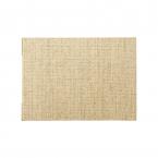 和風メニューブック　B5横・4ページ ピンタイプ PB-907 麻タイプメニュー(アイボリー)えいむ(Aim)