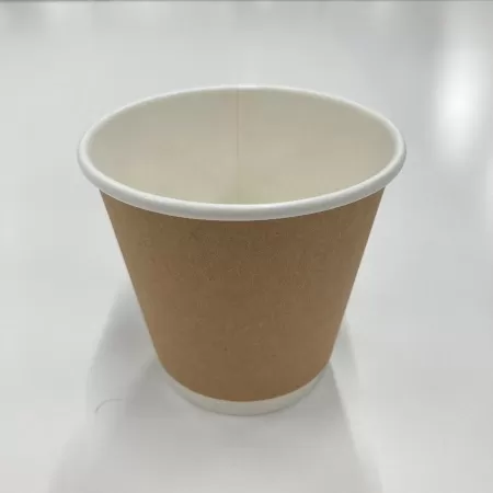 断熱クラフト二重カップ　270ml(9オンス)　90mm口径 1,000個　※沖縄・離島 送料別途　BMT-131