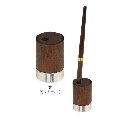 ペンスタンド 　木製+アクリル　WD-1000 シンビ(SHIMBI)