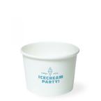 名入れアイスカップ　フレキソ印刷 6,000個から　146ml(片面PEコート)　※沖縄・離島 送料別途 ※個人宅配送不可