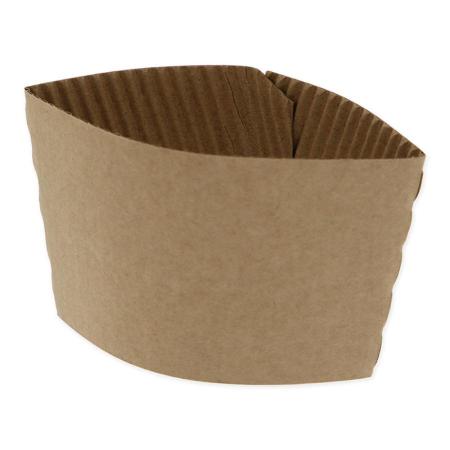 ペーパーカップスリーブ　12オンス用 クラフト　500枚　※沖縄・離島 送料別途