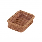 PPラタン 角型フードバスケット 30型 ブラウン VBR-933-BR　01093323