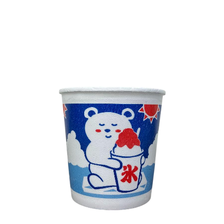 かき氷カップ　380ml　1,000個(発泡PSP)　※北海道・沖縄・離島 送料別途　※個人宅配送不可