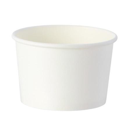 アイスカップ(Hシリーズ)　200ml(両面PEコート)　500個 ホワイト　※沖縄・離島 送料別途