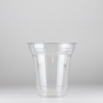 プラスチックカップ　375ml(11オンス)　96mm口径 1,000個 (PET製)　※北海道・沖縄・離島 送料別途 ※個人宅配送不可 (東名化学)