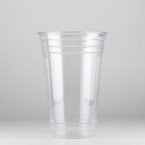 プラスチックカップ　600ml(20オンス)　96mm口径 1,000個 (PET製) T-96-600L 無地