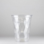 プラスチックカップ　480ml(15オンス)　96mm口径 1,000個 (PET製)　ダイヤカットタイプ　※北海道・沖縄・離島 送料別途 ※個人宅配送不可 (東名化学)