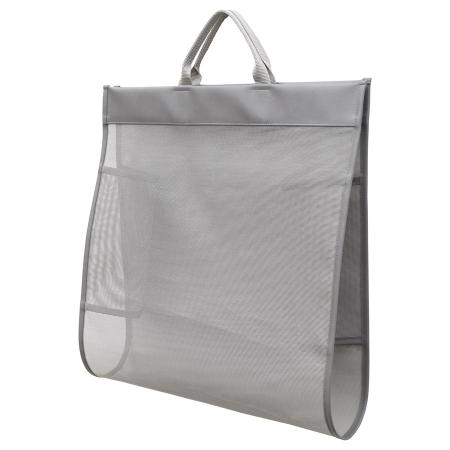 カウンター席専用手荷物入れ　グレー　R-300　4990630300037　サキ(SAKI COLLECTION)