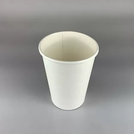 【欠品中5月下旬入荷予定】耐熱無地紙コップ　240ml(8オンス)　80mm口径 1,000個　※沖縄・離島 送料別途