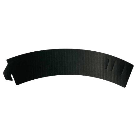 マルチカップスリーブ(黒)　紙コップ8-16オンス用※要事前サンプル確認推奨　※沖縄・離島 送料別途