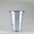 【在庫限り特価商品】　プラスチックカップ青　420ml(14オンス) 5,000個　89mm口径 (PET製)　カラーカップ89-14オンス青　※沖縄・離島 送料別途　※個人宅配送
