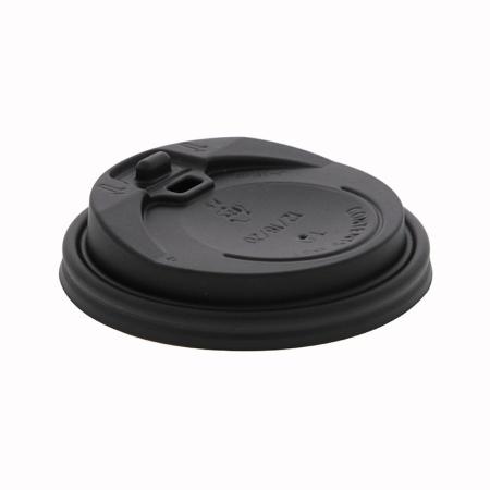紙コップ用フタ　※ペーパーカップ専用　90mm口径 黒 500個　ドリンキングリッド　※沖縄・離島 送料別途