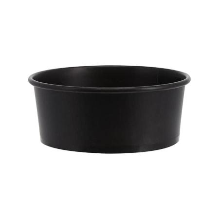 フードカップ黒黒　浅750ml 300個　※沖縄・離島 送料別途(HEIKO)