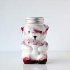ドリンクボトル　クマボトル　500ml 100個　フタ付き　※沖縄・離島 送料別途
