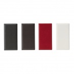 二ツ折伝票ホルダー W110xH220mm 両サイドポケット付　ポリ塩化ビニル　BH-412 えいむ(Aim)